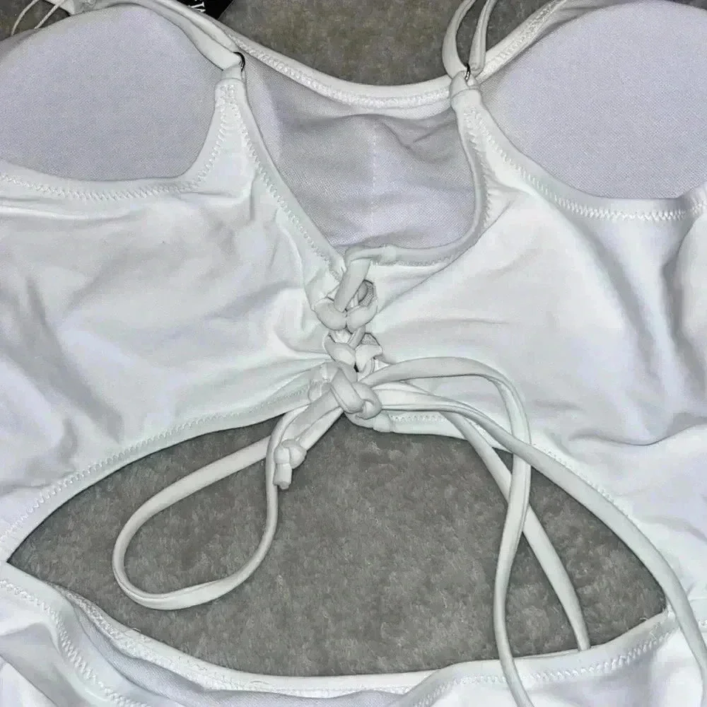 Marina Prime White Monokini Size XL NWT